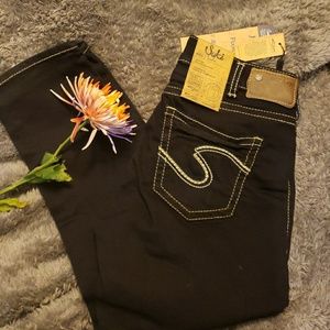 Silver, Suki high capri NWT